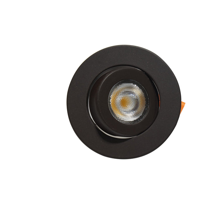 NICOR DLG2 Series 2 Inch LED Gimbal Downlight Oil-Rubbed Bronze 3000K (DLG2-10-120-3K-OB)