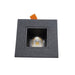 NICOR DQR Series 2 Inch Square LED Downlight With Baffle Trim Black 3000K (DQR2-10-120-3K-BK-BF)