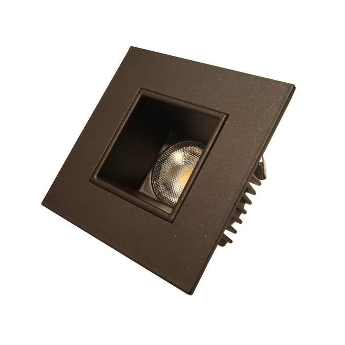 NICOR DQR Series 2 Inch Square LED Downlight Oil-Rubbed Bronze 3000K (DQR2-10-120-3K-OB)