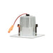 NICOR DQR Series 2 Inch Square LED Downlight White 3000K (DQR2-10-120-3K-WH)
