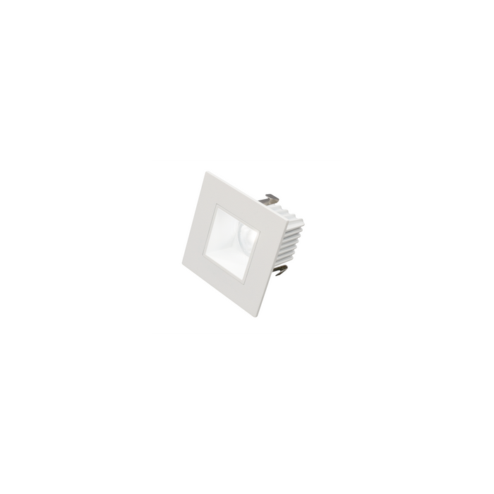 NICOR DQR Series 2 Inch Square LED Downlight White 3000K (DQR2-10-120-3K-WH)