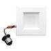 NICOR DLQ4 Series 4 Inch Square LED Downlight Retrofit Kit 3000K (DLQ4-10-120-3K-WH)