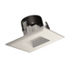 NICOR DQR Series 3 Inch White Square LED Recessed Downlight 3000K (DQR3-10-120-3K-WH-BF)