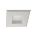 NICOR DQR Series 3 Inch White Square LED Recessed Downlight 3000K (DQR3-10-120-3K-WH-BF)