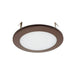 NICOR 4 Inch Oil-Rubbed Bronze Recessed Shower Trim With Albalite Glass Lens (19509OB)