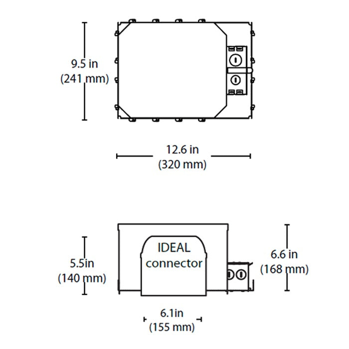 NICOR 4 Inch Fire-Rated Housing New Construction LED (EFH4-LED)