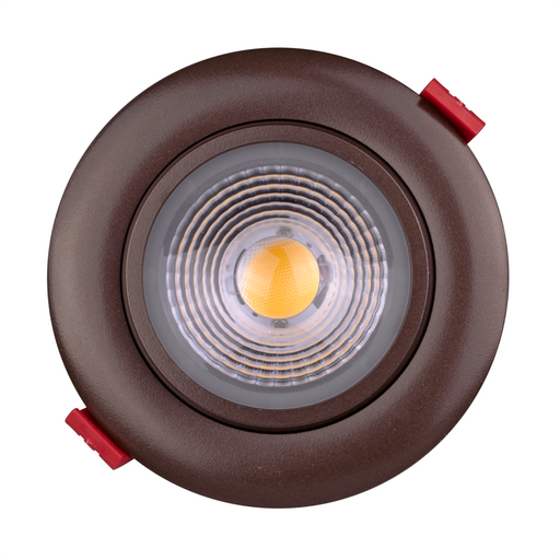 NICOR 4 Inch LED Gimbal Recessed Downlight Oil-Rubbed Bronze 2700K (DGD411202KRDOB)