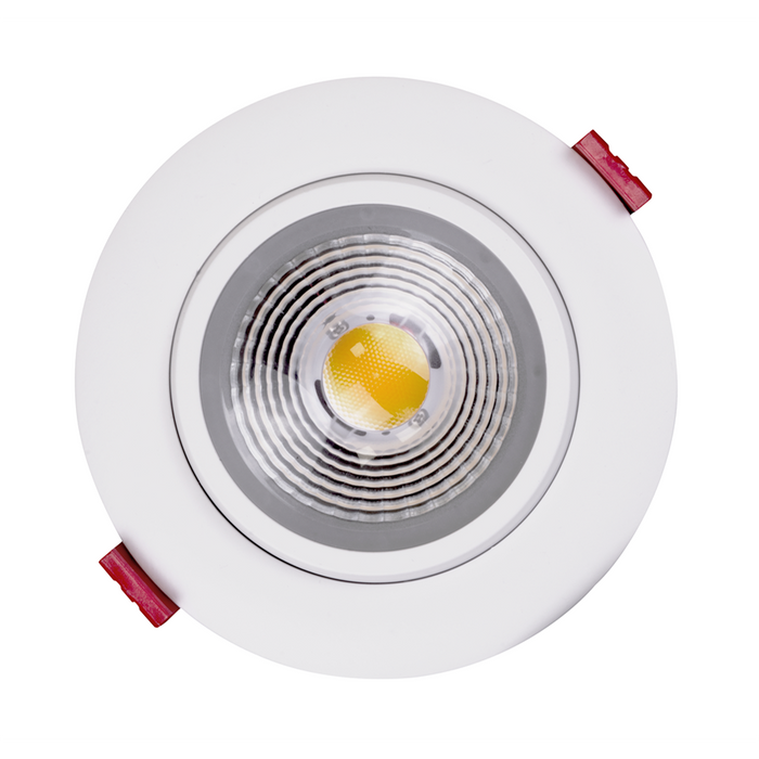 NICOR 4 Inch LED Gimbal Recessed Downlight White 5000K (DGD411205KRDWH)