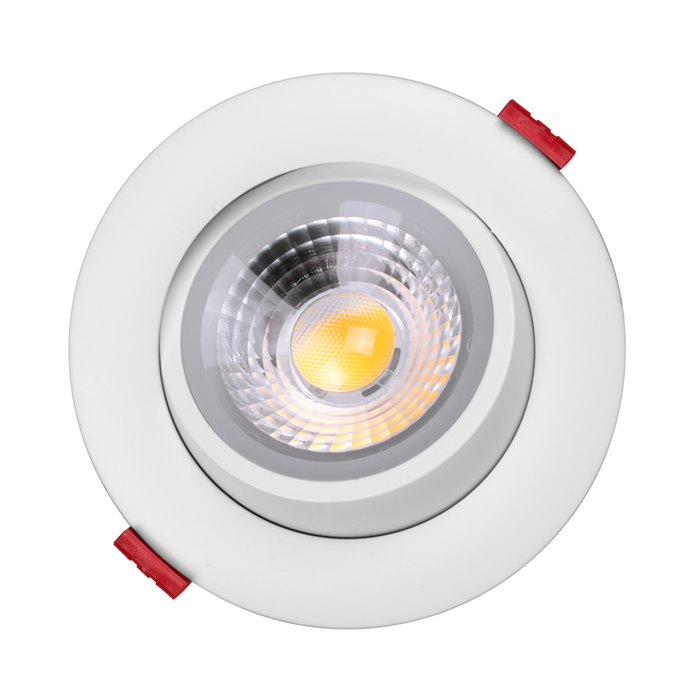 NICOR 4 Inch LED Gimbal Recessed Downlight White 5000K (DGD411205KRDWH)