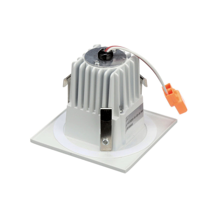 NICOR DQR Series 2 Inch Square LED Downlight White 4000K (DQR2-10-120-4K-WH)