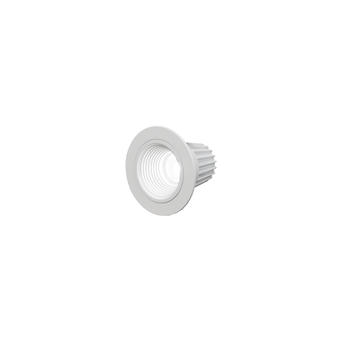 NICOR DLR2 Series 2 Inch Retrofit LED Downlight With Baffle Trim White 4000K (DLR2-10-120-4K-WH-BF)