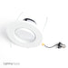 NICOR DLG56 Series 5 Inch/6 Inch LED Gimbal Downlight Retrofit Kit 4000K White (DLG56-10-120-4K-WH)