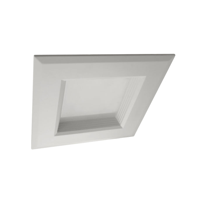 NICOR DQR Series 6 Inch White Square LED Recessed Downlight 4000K (DQR6-10-120-4K-WH-BF)