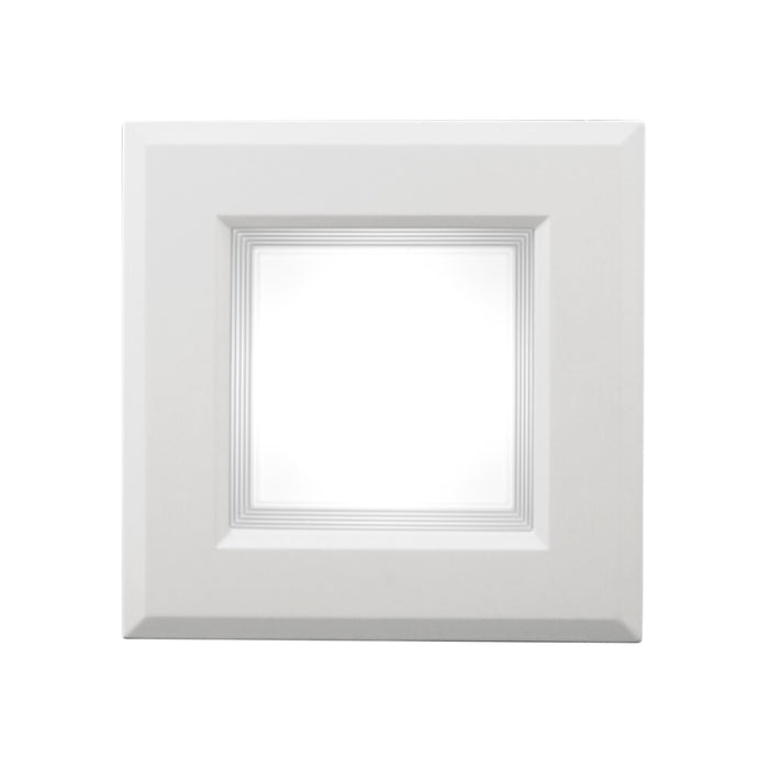 NICOR DQR Series 6 Inch White Square LED Recessed Downlight 4000K (DQR6-10-120-4K-WH-BF)