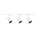 NICOR 4 Foot White 3-Light 50W Linear Track Lighting Kit Complete (10998WH)