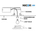 NICOR 5 Inch Remodel Housing Airtight IC Rated (15006RA)