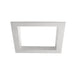 NICOR DLQ5 Series 5 Inch Square New Construction Downlight Kit With Housing 3000K (DLQ5-10-120-3K-WH)