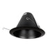 NICOR 6 Inch Black Airtight Recessed Cone Baffle Trim Fits 6 Inch Housings (17550ABK)