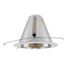 NICOR 6 Inch Clear Reflector Cone With White Trim Ring (17552A)