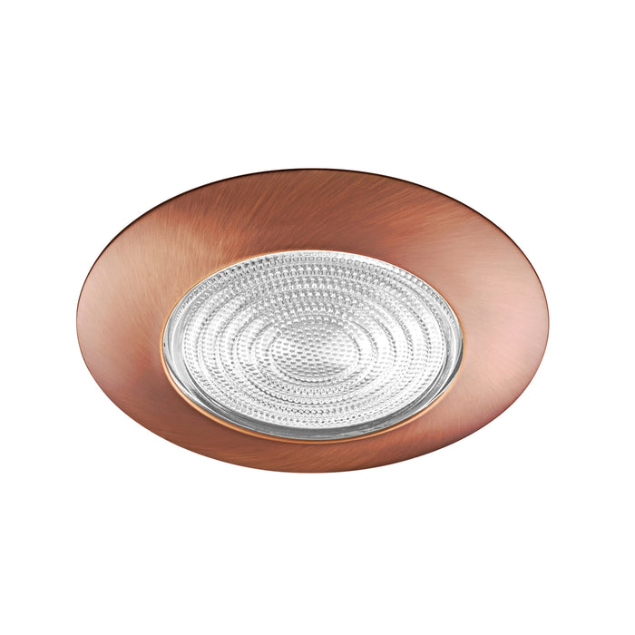 NICOR 6 Inch Bronze Recessed Shower Trim With Glass Fresnel Lens (17502BZ)