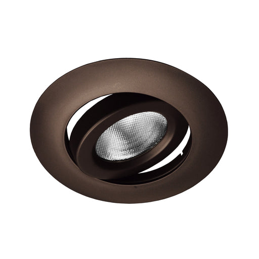 NICOR 6 Inch Oil-Rubbed Bronze Recessed Gimbal Ring Trim Fits 6 Inch Housings (17558OB)