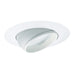 NICOR 6 Inch White Recessed Eyeball Trim With Baffle (17526WH)