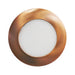 NICOR 6 Inch White Recessed Shower Trim With Albalite Lens (17505)
