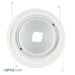 NICOR 6 Inch White Regressed Eyeball Recessed Trim With Baffle (17519)