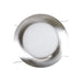 NICOR 6 Inch Nickel Recessed Shower Trim With Albalite Lens (17505NK)