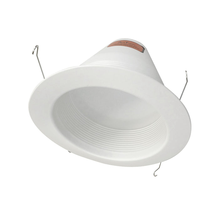 NICOR 6 Inch White Wet Location Rated Cone Baffle Trim Fits 6 Inch Housings (17550AWL)