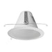 NICOR 6 Inch White Wet Location Rated Cone Baffle Trim Fits 6 Inch Housings (17550AWL)