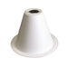 NICOR 6 Inch White Cone Baffle Trim With Mounting Clips Fits 6 Inch Housings (17550ACLP)