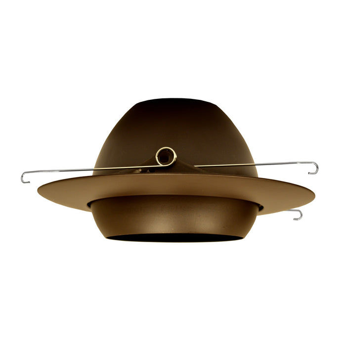 NICOR 6 Inch Oil-Rubbed Bronze Recessed Eyeball Trim Designed For 6 Inch Housings (17506OB)