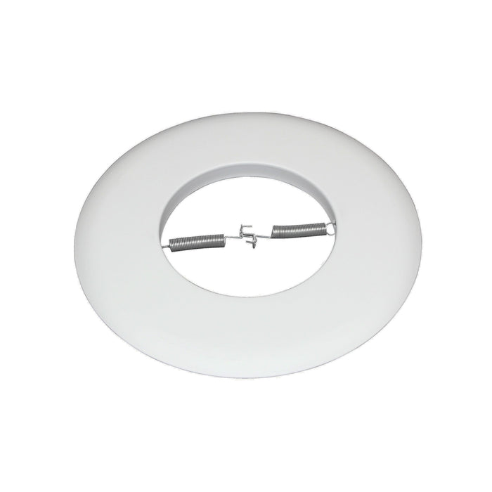 NICOR 6 Inch White Smooth Open Trim Designed For 6 Inch Housings (17508WH)