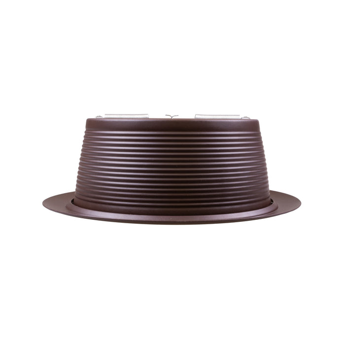NICOR 6 Inch Oil-Rubbed Bronze Recessed Baffle Trim With 1 Inch Trim Ring (17510OB-OB)
