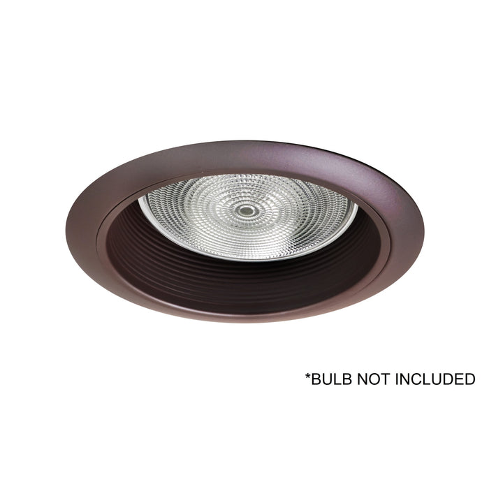 NICOR 6 Inch Oil-Rubbed Bronze Recessed Baffle Trim With 1 Inch Trim Ring (17510OB-OB)