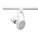 NICOR 75W White Adjustable Track Light Gimbal Ring Head (12022WH)