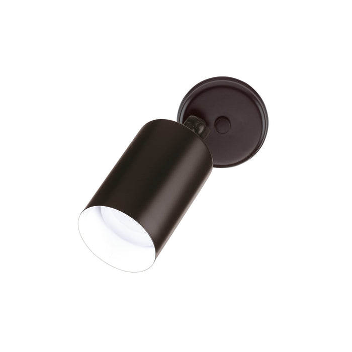 NICOR 75W Black Single Cylinder Adjustable Security Floodlight (11711)