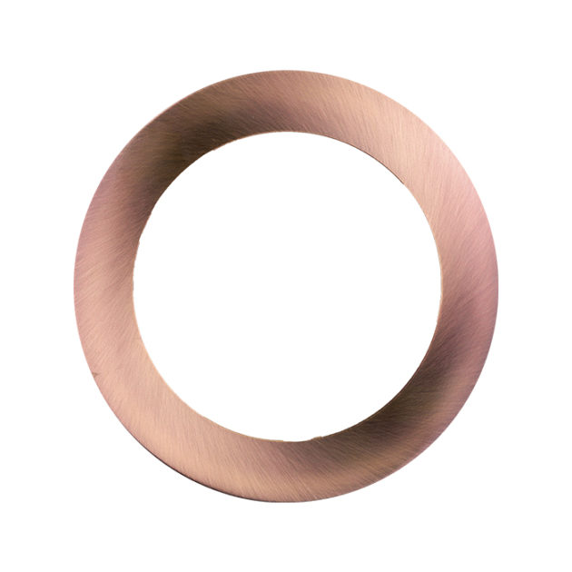 NICOR Black 6 Inch Trim Ring (DLE6-TR-BK)