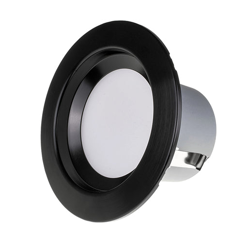 NICOR DCR4 Series 4 Inch LED Recessed Downlight Retrofit Light Fixture Black 4000K (DCR41061204KBK)