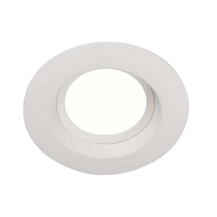 NICOR DCR56 Series 5-6 Inch 800Lm LED Recessed Downlight Retrofit Fixture White 4000K 120V (DCR561081204KWH)