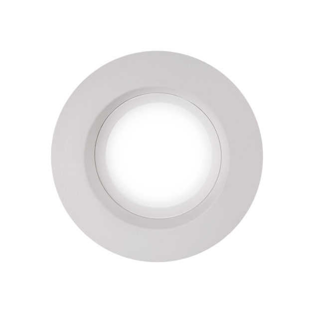 NICOR DCR56 Series 5-6 Inch 800Lm LED Recessed Downlight Retrofit Fixture White 4000K 120V (DCR561081204KWH)