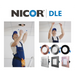 NICOR DLE4 Series 4 Inch Square White Flat Panel LED Downlight 4000K (DLE421204KSQWH)