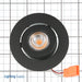 NICOR DLG2 Series 2 Inch LED Gimbal Downlight Black 3000K (DLG2-10-120-3K-BK)