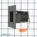 NICOR DQR Series 2 Inch Square LED Downlight Black 3000K (DQR2-10-120-3K-BK)
