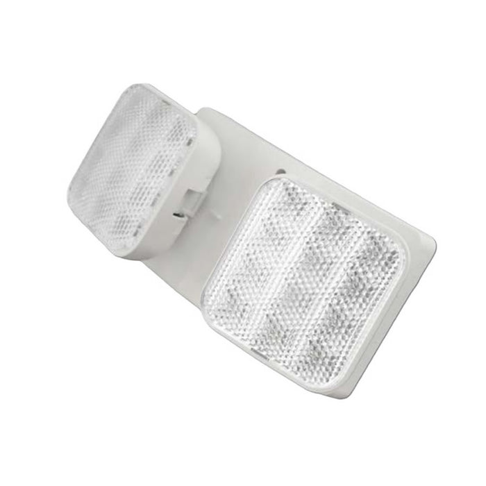 NICOR ERL Series Emergency LED Remote Dual Light Fixture (ERL2-10-WH)