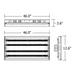 NICOR HBL-2 Series 223W LED High Bay 120-277V 4000K (HBL-20-223W-UNV-40K)