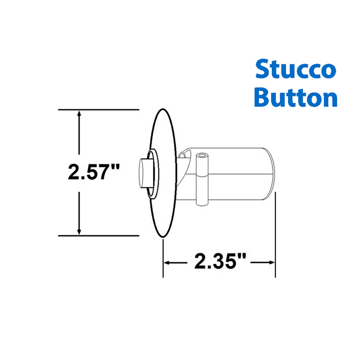 NICOR PrimeChime Plus 2 Video Compatible Doorbell Chime Kit With Architectural Bronze Stucco Button (PRCP2SBBZ)