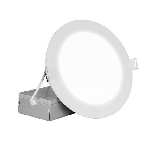 NICOR REL Series 6 Inch 11.8W Round White Canless LED Downlight 2700K 120V 93 CRI (REL611202KRDWH)