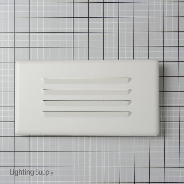 NICOR 15803 Series 10 Inch Louvered Glass Step Light Faceplate Cover (15811COVER)